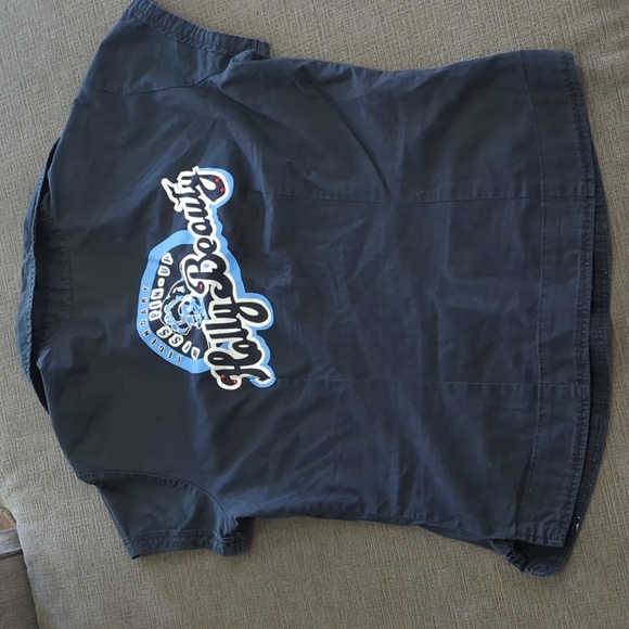 💥50% sale💥Girl Zone Miss Pin-up Holly beauty button down S  #b660 - Picture 5 of 6